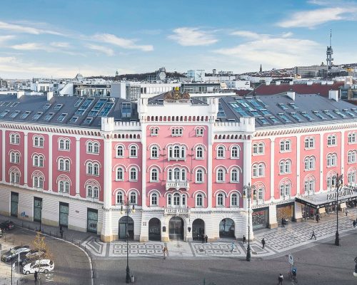 the-building-of-palladium Palladium Prague